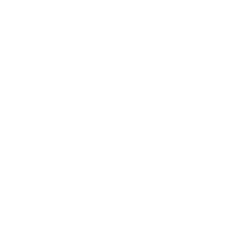 white vector outline of a bald man wearing round glasses