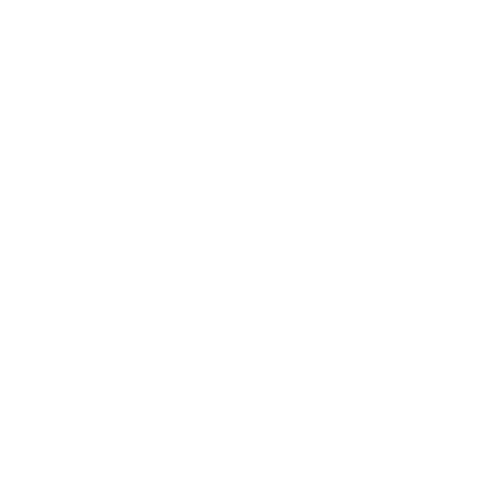 simple white vector outline of a clapperboard